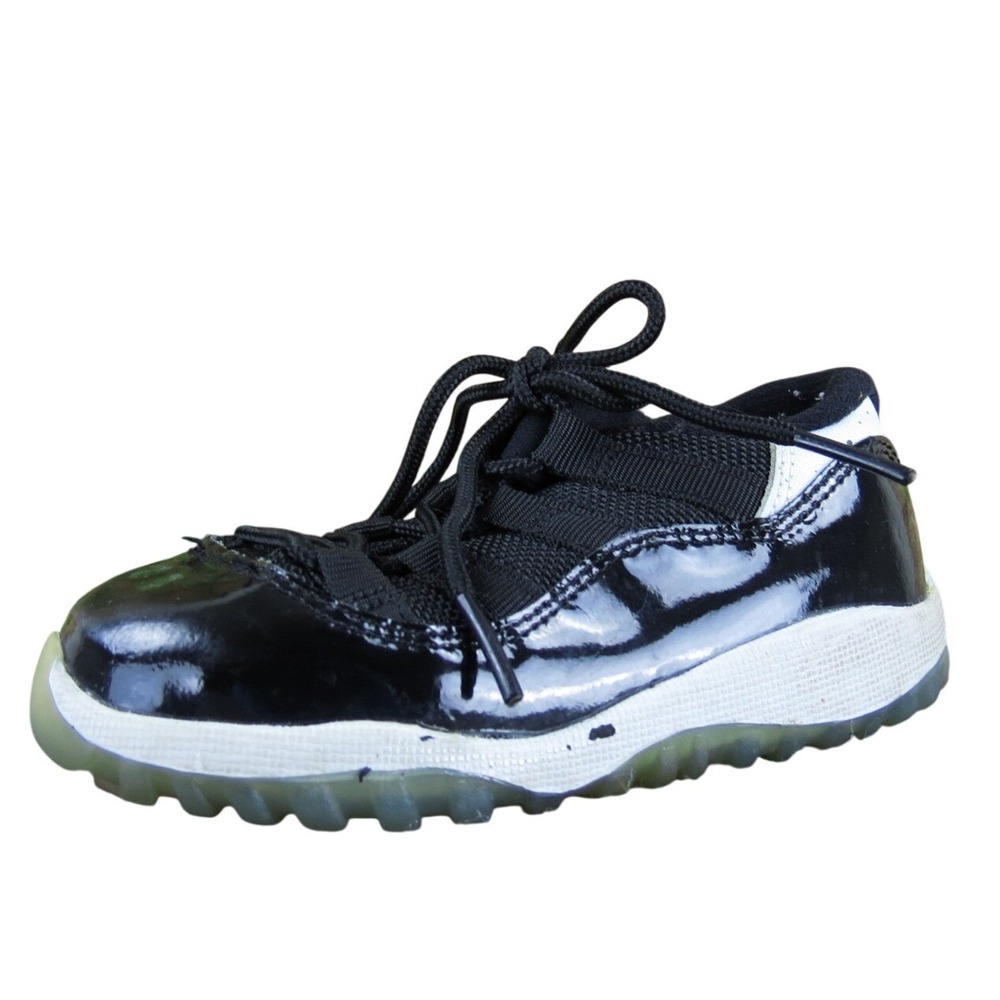 Jordan Boys Sneaker XI Sz T 7 Medium Black Synthetic Lace Up